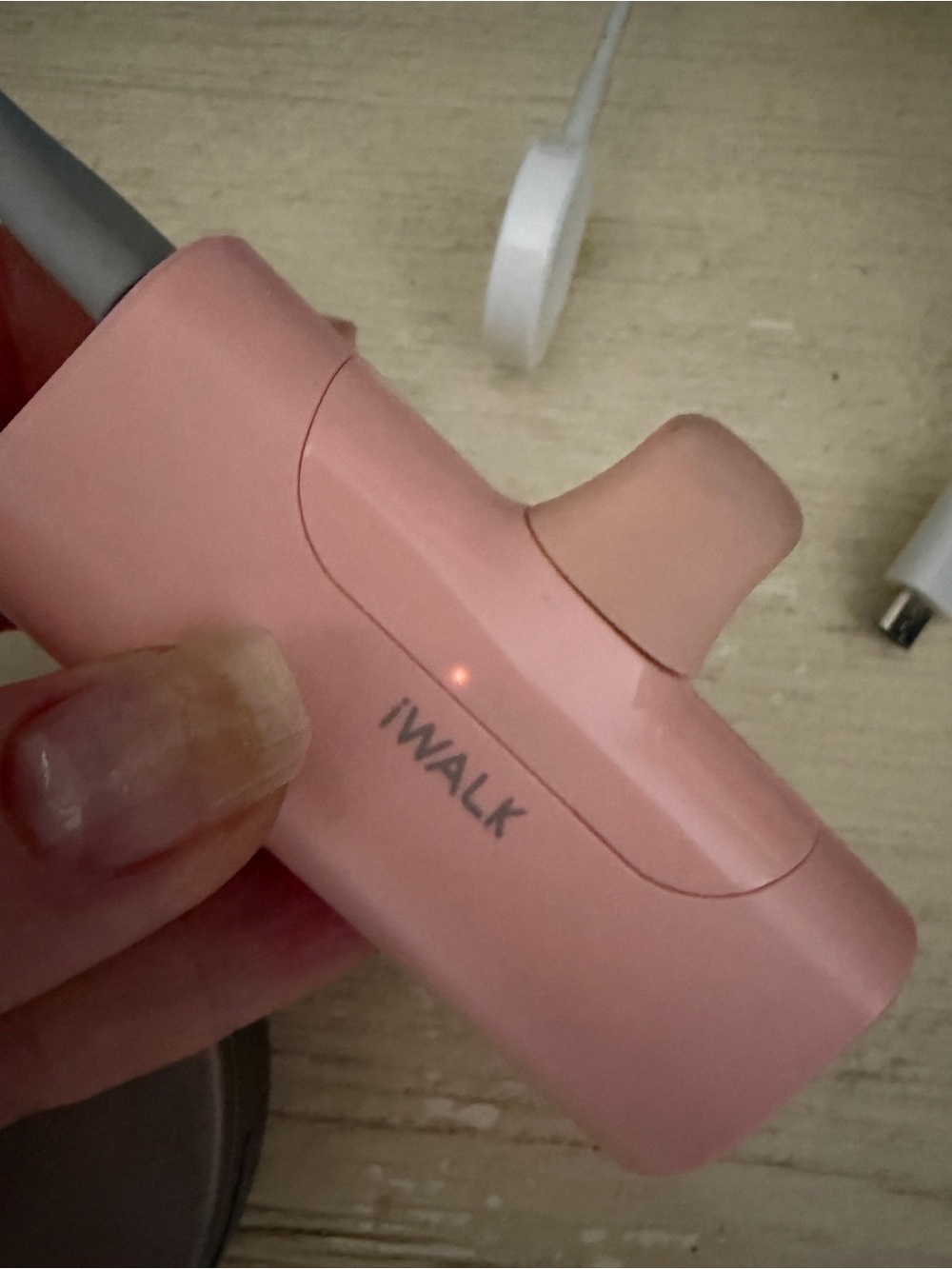 iWalk Pink Wireless Charging